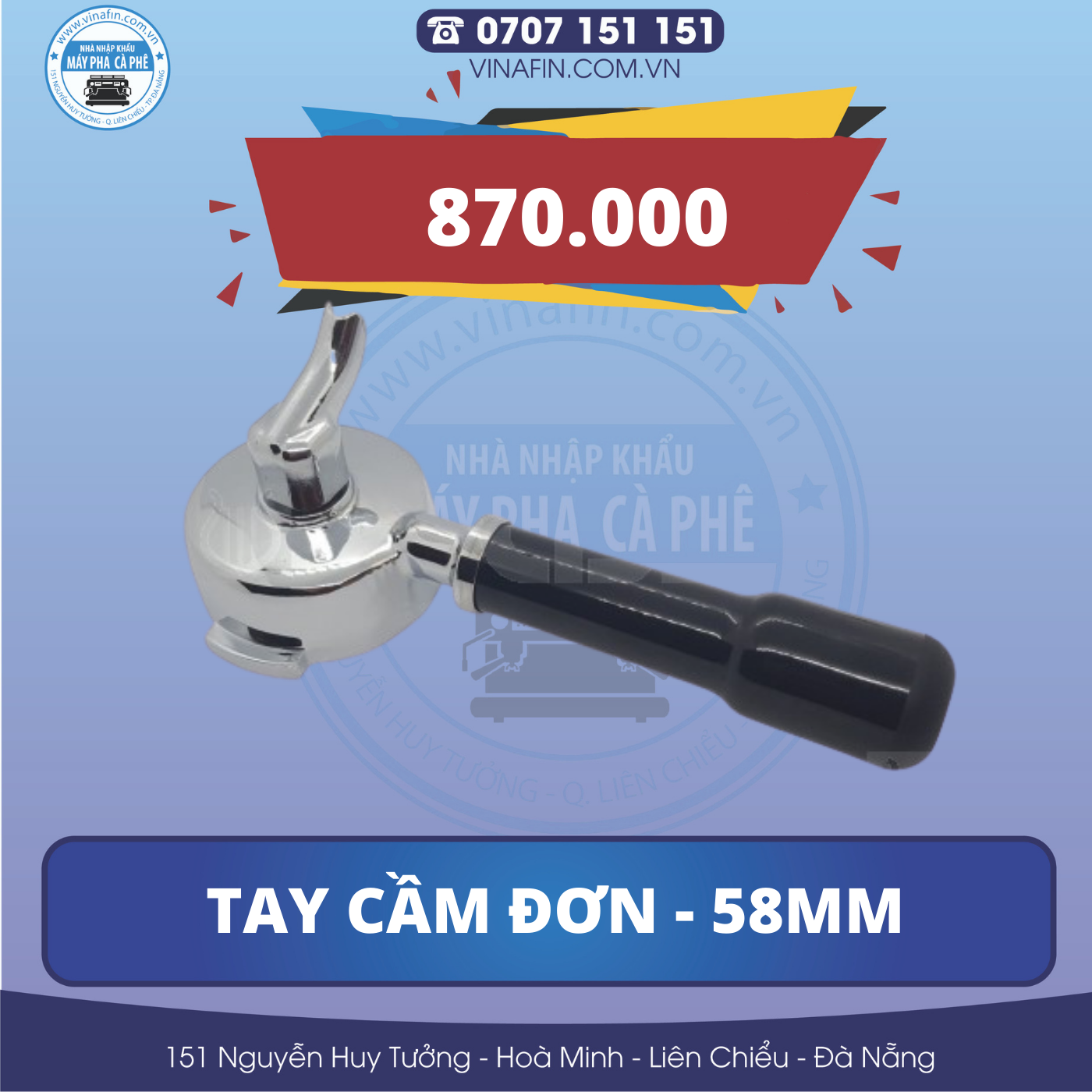 TAY CẦM ĐƠN MÁY PHA BFC