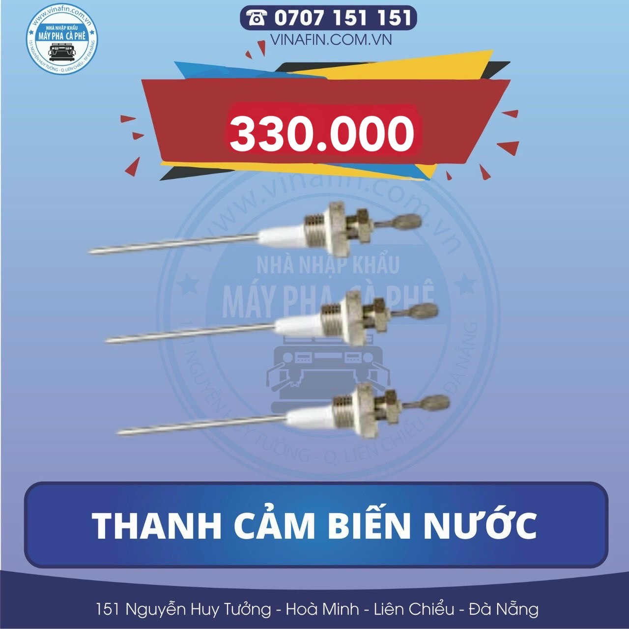 THANH CẢM BIẾN MỰC NƯỚC MÁY PHA CÀ PHÊ