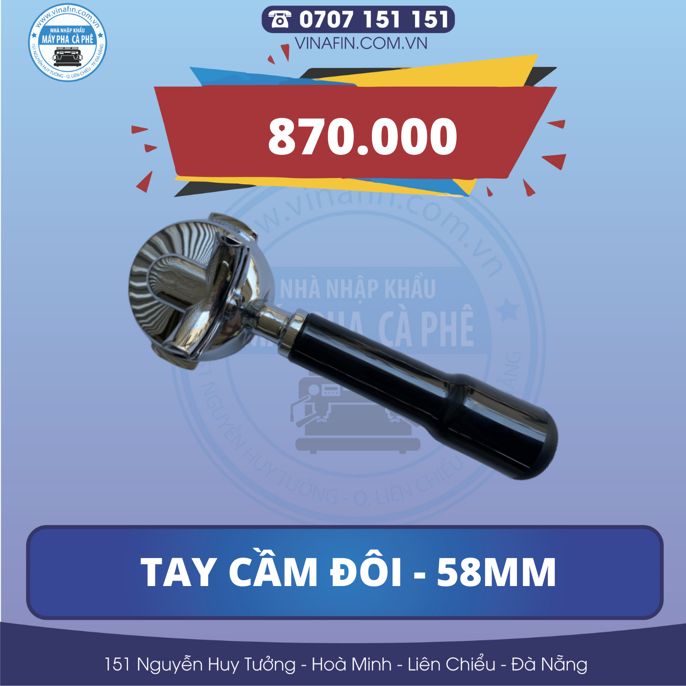 TAY CẦM ĐÔI MÁY PHA  ACM 