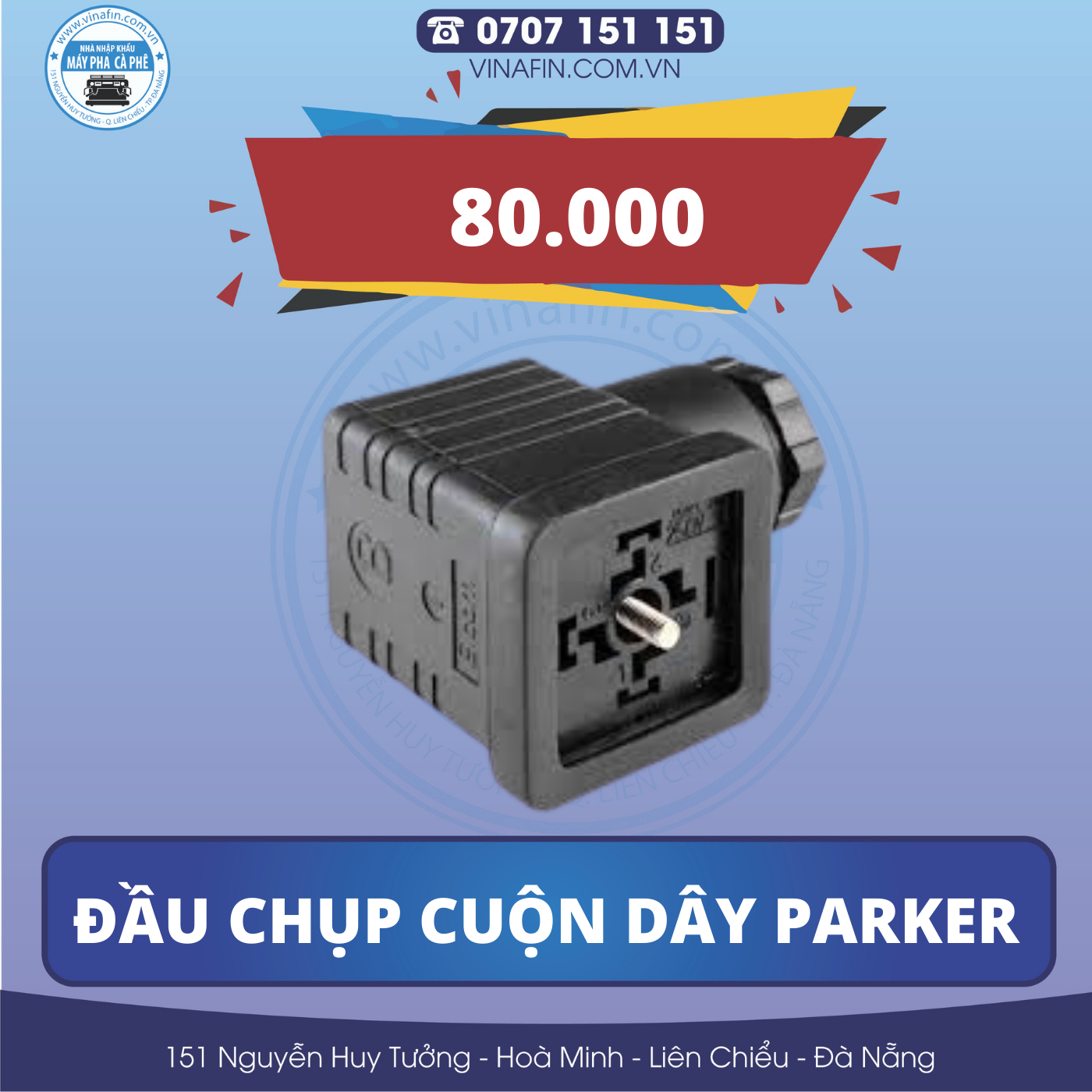 ĐẦU CHỤP CUỘN VAN ĐIỆN TỪ PARKER