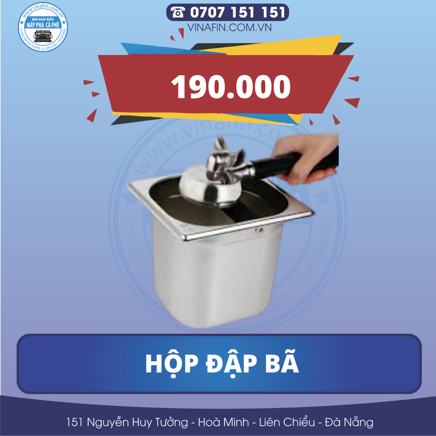 HỘP ĐẬP BÃ CÀ PHÊ